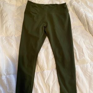 Army green leggings